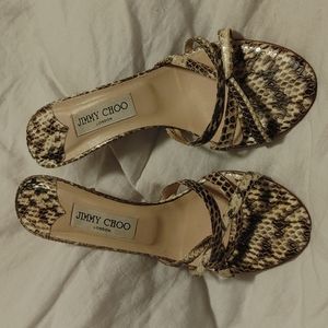 Jimmy Choo sandals size 38 (7.5)